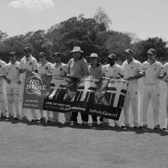 Darwin & Districts Cricket Competition Premier Grade Grand Final teams, Darwin CC and Waratah CC.