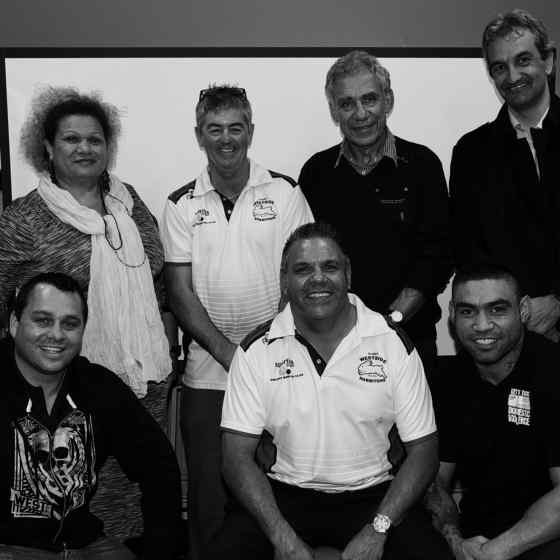 Retired NRL players land support to the program.