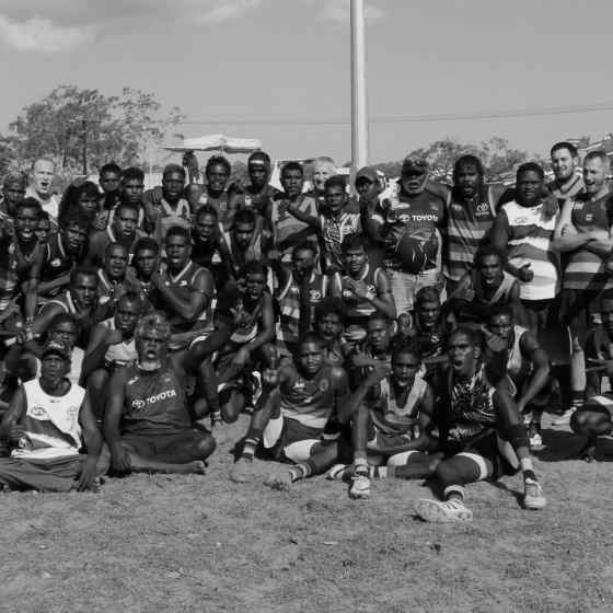 Wadeye Crows Grand Final Team.