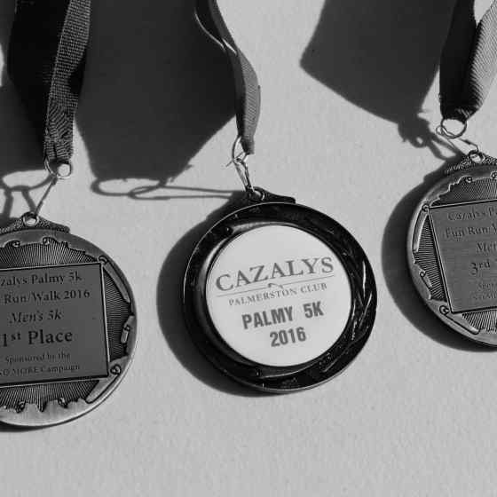 Medals sponsored by the NO MORE Campaign.