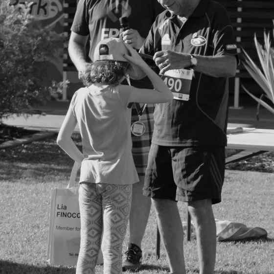 Winner of the under 20 female 5k.