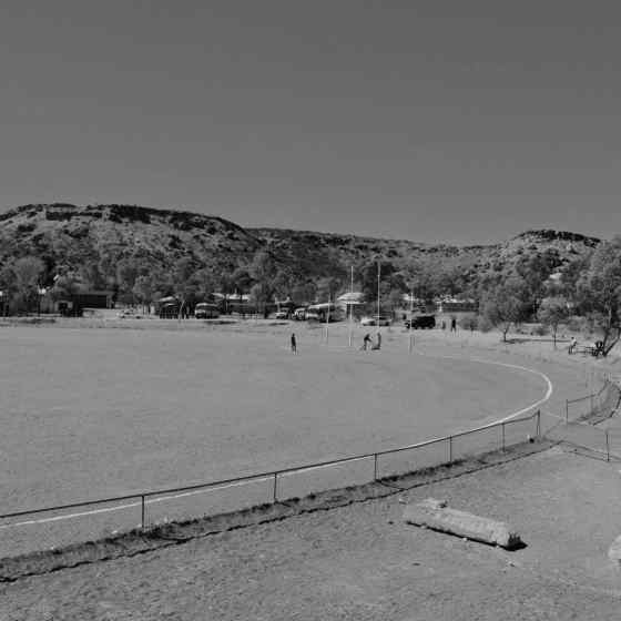 Santa Teresa footy oval.