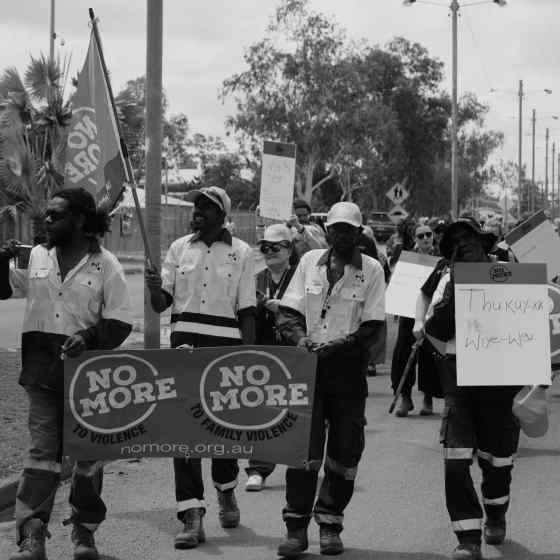 Men Marching