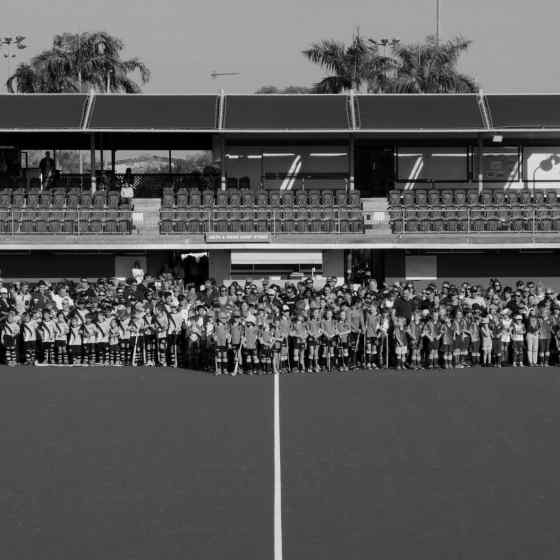 365 people from the Darwin hockey family link up to say NO MORE to family violence.